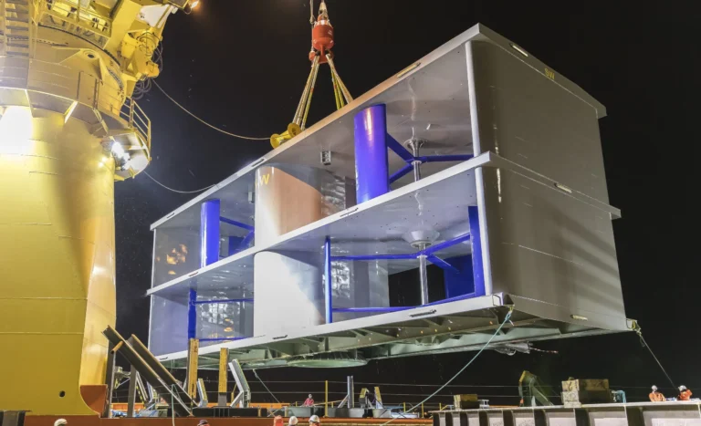 La France approuve 65 millions d’euros pour le projet d’énergie marémotrice FloWatt